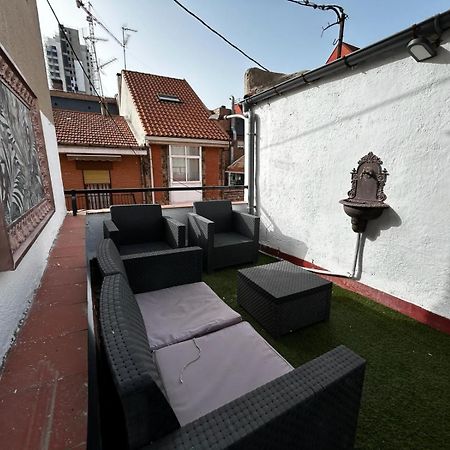 Apartamento Con Terraza Centrico Moderno Nuevo Madrid Exterior foto