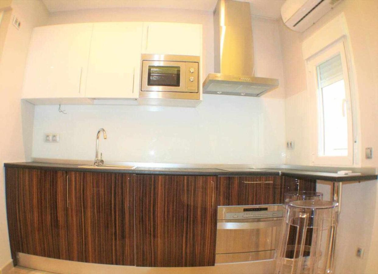 Apartamento Con Terraza Centrico Moderno Nuevo Madrid Exterior foto
